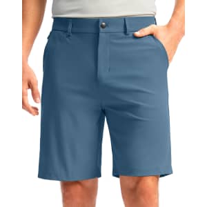 Soothfeel Men's 9" Golf Shorts for $15