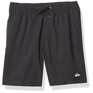 Quiksilver Mens Everyday Volley 15 Boardshorts (Big Kids) Black SM (10 Big Kids) for $16 Quiksilver Mens Everyday Volley 15 Boardshorts (Big Kids) Black SM (10 Big Kids) for $16