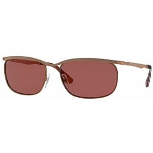 Persol PO2458S Sunglasses 1081AL Brown/Polar Wine Lens 62mm for $245