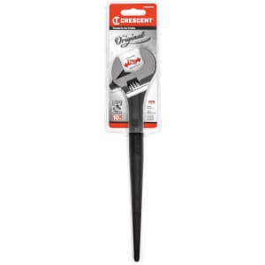 Crescent 10" Adjustable Black Oxide Construction Wrench for $19