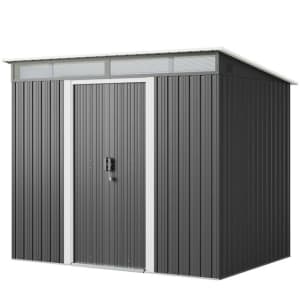 8x6-Foot Outdoor Storage Shed for $270