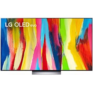 LG 65-Inch Class OLED evo C2 Series Alexa Built-in 4K Smart TV (3840 x 2160), 120Hz Refresh Rate, for $1,797