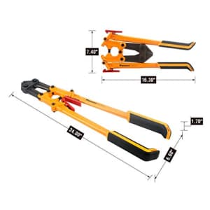 Olympia Tools Power Grip Bolt Cutter, 39-124, 24 Inches for $55
