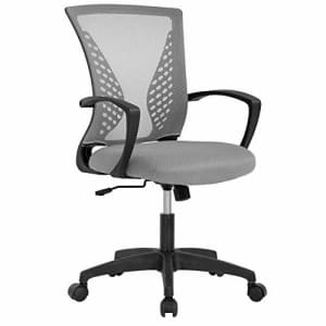 FDW Vnewone Computer Mesh Executive Task Rolling Gaming Swivel Modern Adjustable with Mid Back Lumbar for $45