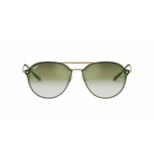 Ray-Ban RB4292N Blaze Double Bridge Square Sunglasses, Green/Green Grey Gradient Mirror, 61 mm for $190 Ray-Ban RB4292N Blaze Double Bridge Square Sunglasses, Green/Green Grey Gradient Mirror, 61 mm for $190