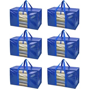 Baleine Extra Large Moving Bags 6-Pack for $26