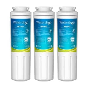 Waterdrop Replacement Refrigerator Water Filter 3-Pack for $25
