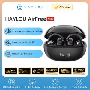 Haylou AirFree Ear Clip Wireless Earphones for $9 Haylou AirFree Ear Clip Wireless Earphones for $9