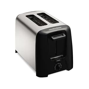 Hamilton Beach Extra-Wide Slot Toaster with Shade Selector, Auto-Shutoff, Cancel Button and Toast for $22