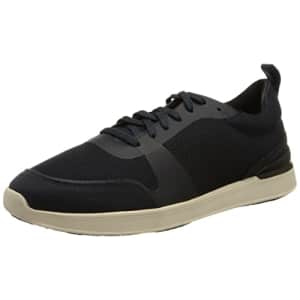Clarks Mens Lt LaceTrainers, Navy Knit, 7 US Narrow for $45 Clarks Mens Lt LaceTrainers, Navy Knit, 7 US Narrow for $45