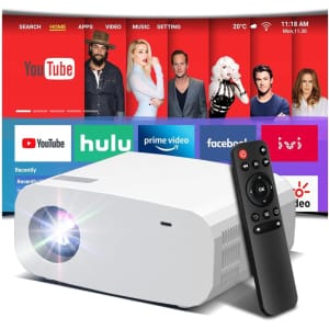 Xenponad 1080p Mini Smart Projector for $42