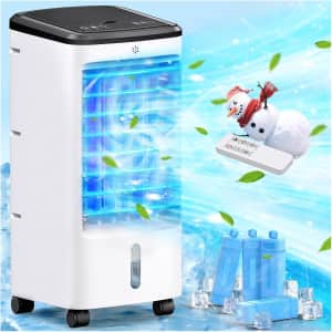 4-in-1 Portable Windowless Air Conditioner w/ Remote for $76