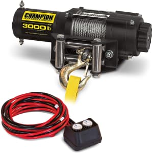 Champion Power Equipment 3000-lb. ATV/UTV Winch Kit for $99