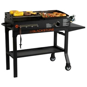 Blackstone Duo 17" Griddle and Charcoal Grill Combo for $177 Blackstone Duo 17" Griddle and Charcoal Grill Combo for $177