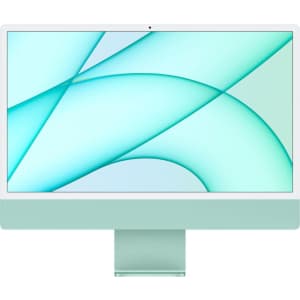 Apple iMac 24" M1 Chip All-in-One Desktop Computer (2021) for $800