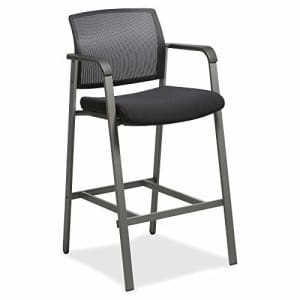 Lorell Mesh Back Guest Sitting Stool, 42.9" x 23.6" x 22.9", Black for $185