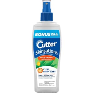Cutter Skinsations Insect Repellent 7.5-oz. Bottle for $3