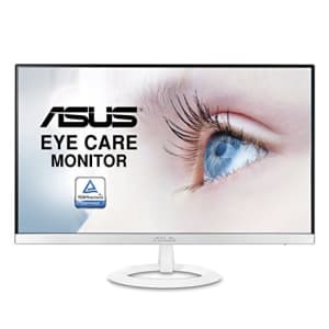 ASUS VZ239H-W 23" Full HD 1080p IPS HDMI VGA Eye Care Monitor White (Renewed) for $100