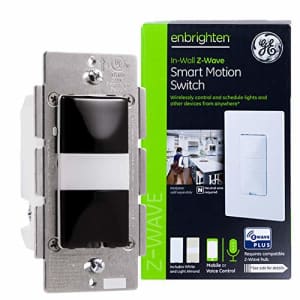 GE Enbrighten Z-Wave Plus Smart Motion Light Switch, Works with Alexa, Google Assistant, 3-Way for $68