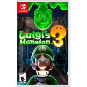 Luigi's Mansion 3 for Nintendo Switch for $40