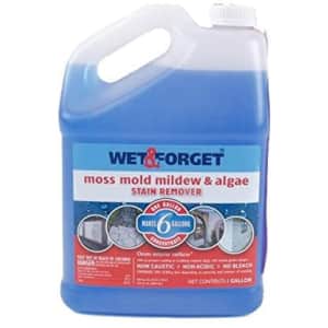 Wet & Forget 1-Gallon Moss, Mold, & Mildew Stain Remover for $33