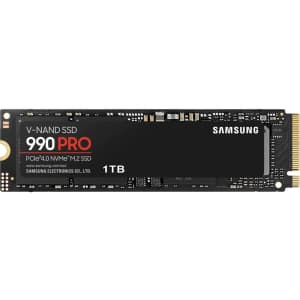 Samsung 990 Pro 1TB Internal SSD for $150