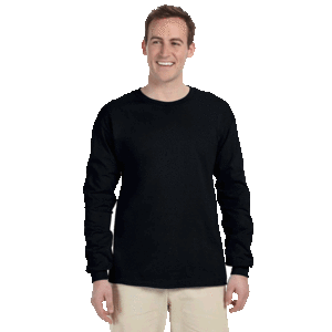 Gildan Men's Long Sleeve T-Shirt for $9