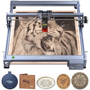 Creality 72W Laser Engraver, 7.5W Output Power Laser Cutter, Falcon 2 DIY Higher Accuracy Laser for $349