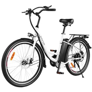 ANCHEER 26 inch 350W Electric Bike for Adult, 15Ah 540Wh Battery Power Assisted Bicycle Up to 50 for $510