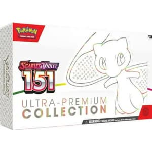 Pokemon Trading Card Games Scarlet & Violet 151 Ultra-Premium Collection for $90