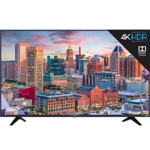 TCL 55" Roku Smart 4K HDR UHD LED TV for $247 TCL 55" Roku Smart 4K HDR UHD LED TV for $247