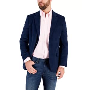Nautica Men's Modern-Fit Active Stretch Corduroy Sport Coat for $50