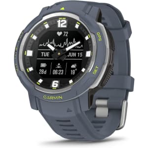 Garmin Instinct Crossover Rugged Hybrid GPS Smartwatch for $300