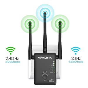 Wavlink AC750 802.11ac Mini WiFi Range Extender for $14 Wavlink AC750 802.11ac Mini WiFi Range Extender for $14