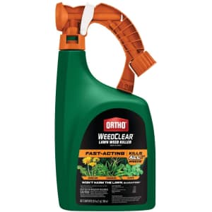 Ortho WeedClear Lawn Weed Killer 32-oz. Ready to Spray Bottle for $10