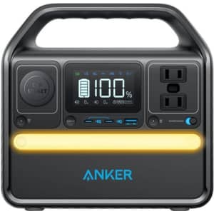 Anker SOLIX 522 Portable Power Station for $179 Anker SOLIX 522 Portable Power Station for $179