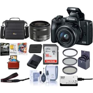 Canon EOS M50 24.1MP Mirrorless Camera for $499 Canon EOS M50 24.1MP Mirrorless Camera for $499