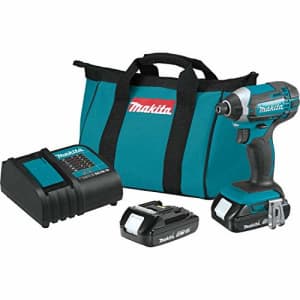 Makita XDT11SY 18V LXT Lithium-Ion Compact Cordless Impact Driver Kit (1.5Ah) for $169