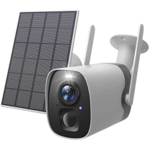 Facamword 1080p Solar Security Camera for $28 Facamword 1080p Solar Security Camera for $28