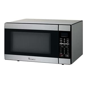Magic Chef 1.8 Cu. Ft. 1100W Countertop Microwave Oven in Stainless Steel, Silver for $2,757