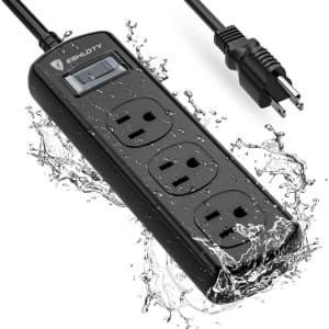 Eshldty 6-Foot 3-Outlet Outdoor Power Strip for $10 Eshldty 6-Foot 3-Outlet Outdoor Power Strip for $10
