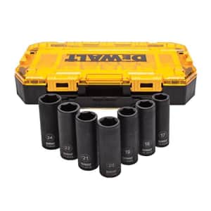 DeWalt Deep 7-Piece Impact Socket Set for $29 DeWalt Deep 7-Piece Impact Socket Set for $29