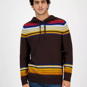 Sun + Stone Men's Chenille Hooded Sweater. That's a $52 savings on this 100% cotton sweater.