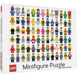 LEGO Minifigure 1,000 Piece Puzzle for $7