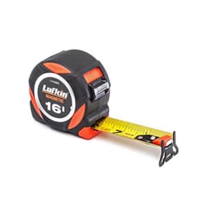 Crescent Lufkin 1-3/16" x 16' L1000 Command Series Magnetic Yellow Clad Dual Sided Tape Measure - for $33