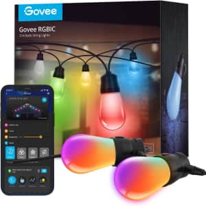 Govee Outdoor 48ft String Lights for $55