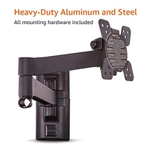 Amazon Basics Full Motion Articulating-Arm TV Wall Mount for 12-39 Inch TVs and Flat Panels up to for $15 Amazon Basics Full Motion Articulating-Arm TV Wall Mount for 12-39 Inch TVs and Flat Panels up to for $15