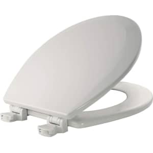Bemis Wood Round Toilet Seat for $13