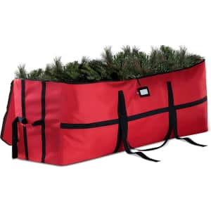 Zober Extra Wide Opening Christmas Tree Storage Bag for 7.5-Foot Trees for $13