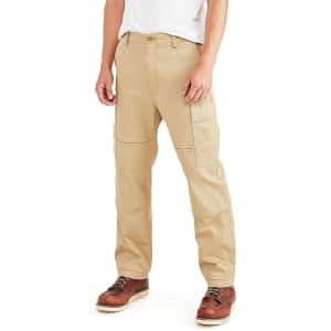 Dockers Men's Straight-Fit Cargo Pants for $17